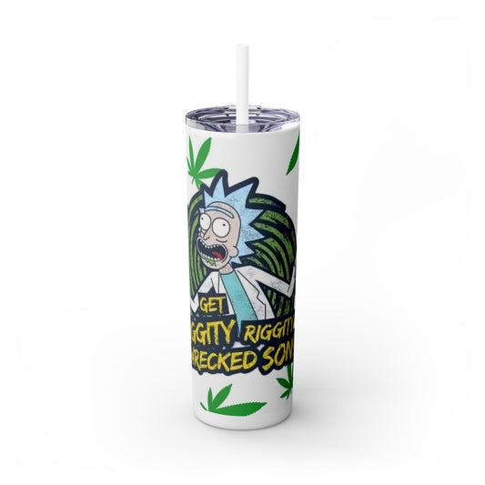 Get Riggity Wrecked Son Tumbler with Straw, 20oz