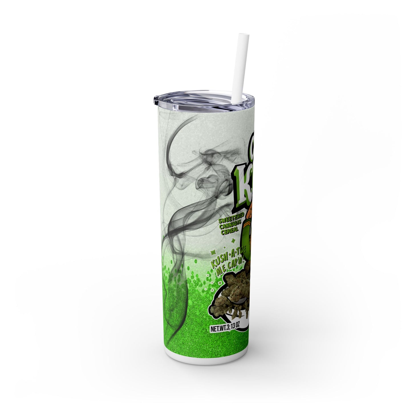 Captain Kush Light Tumbler with Straw, 20oz