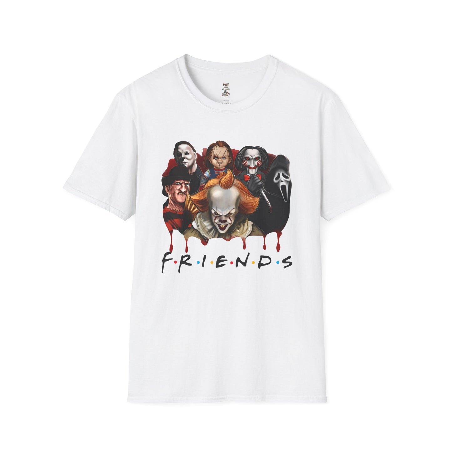 Horror Friends 7 Unisex Softstyle T-Shirt