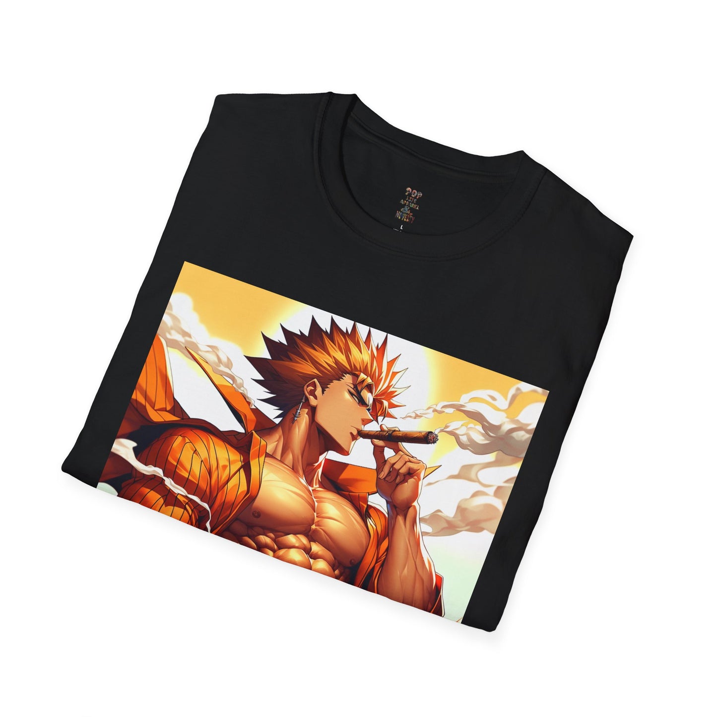 Blunted Goku High Softstyle T-Shirt