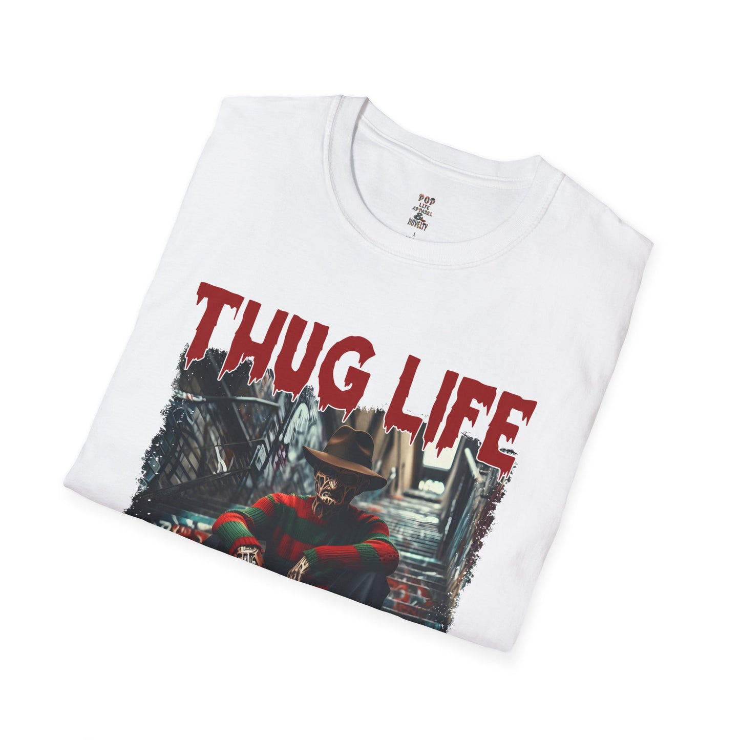 Thug Life Freddy Unisex Softstyle T-Shirt