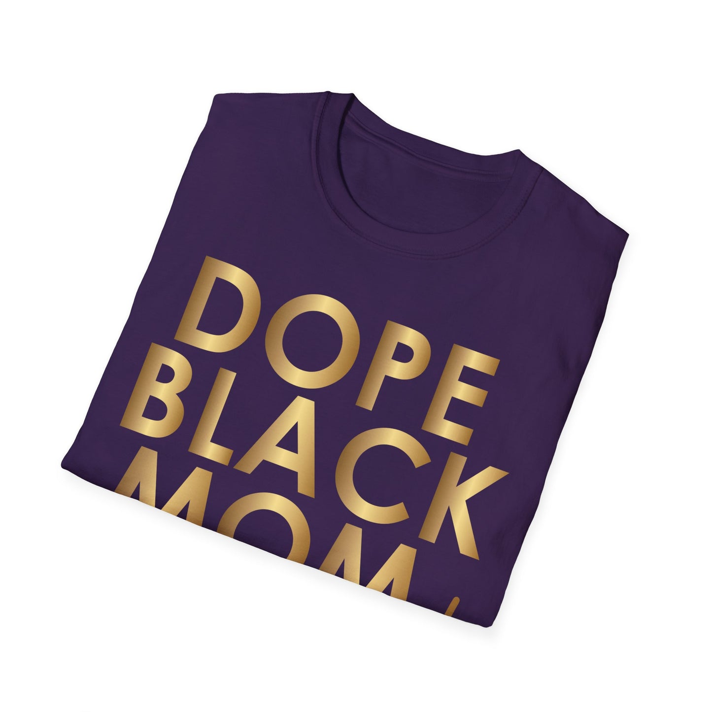 Dope Black Mom Period Softstyle T-Shirt