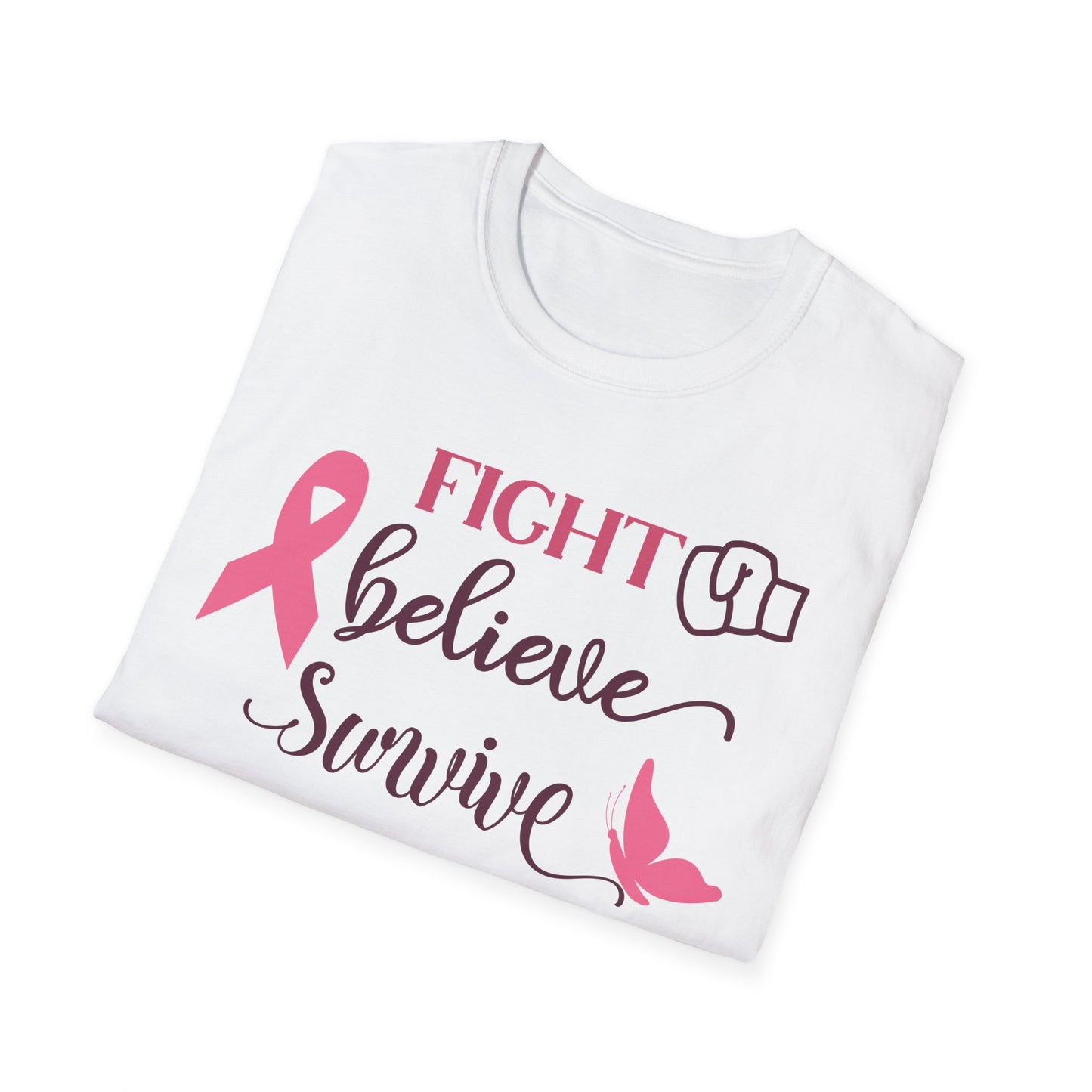 Fight Believe Survive Softstyle T-Shirt