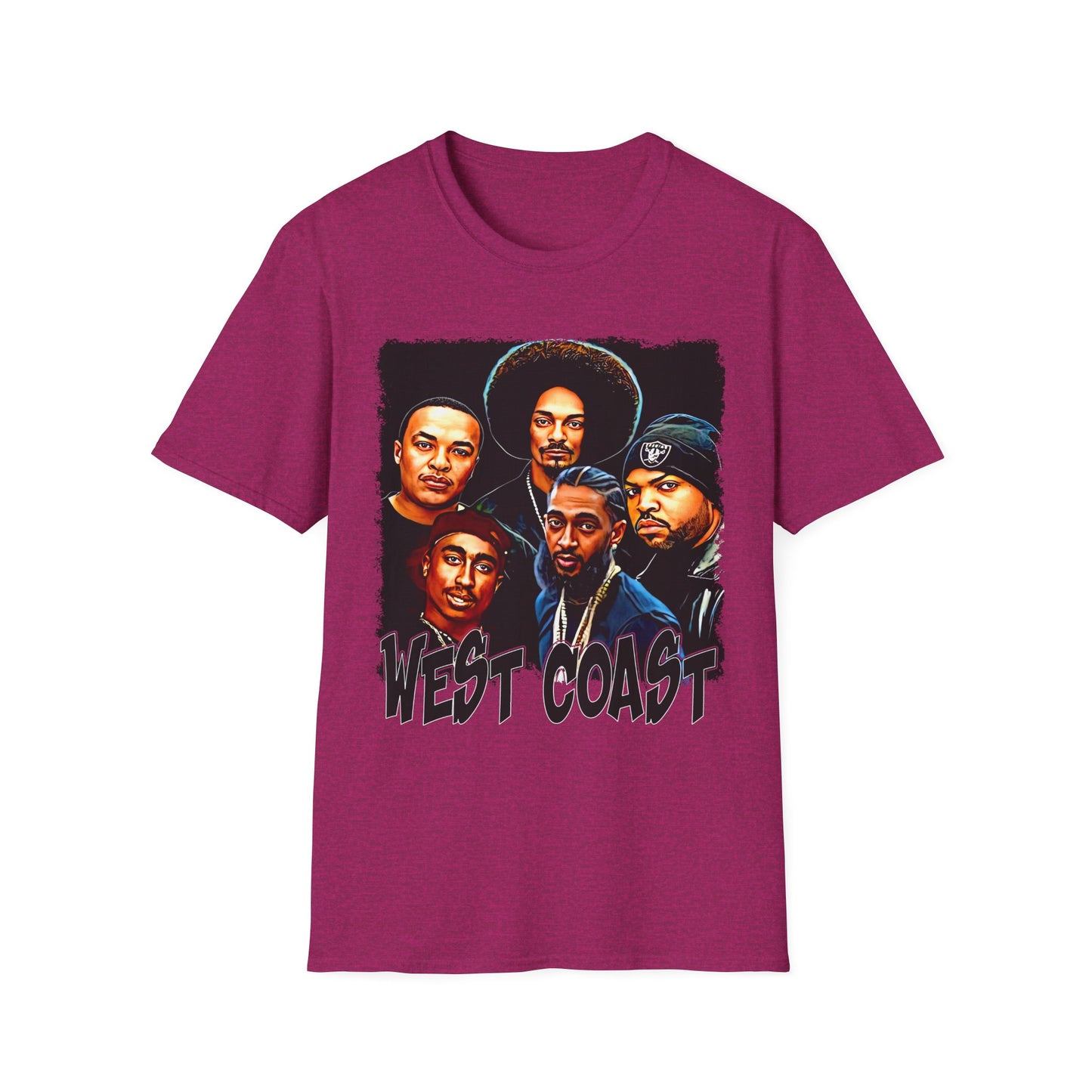 West Coast Rappers Softstyle T-Shirt