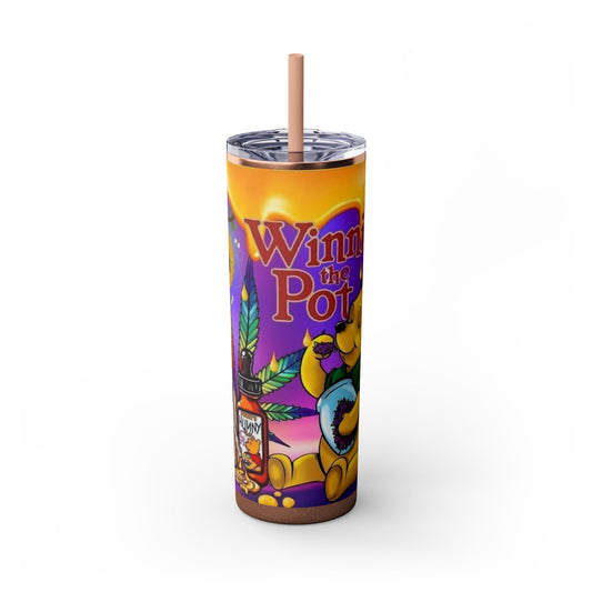 Winnie the Pot Tumbler with Straw, 20oz