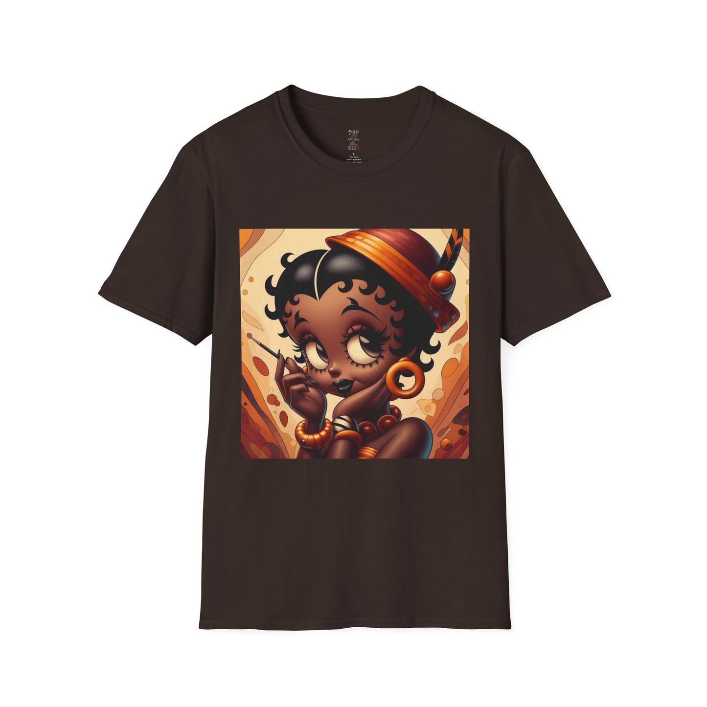 Dark Chocolate Betty Softstyle T-Shirt