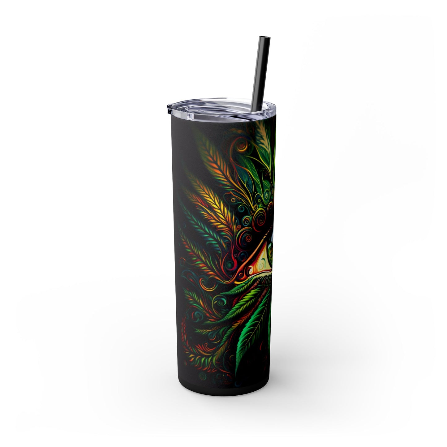 Greenest Eyes Tumbler with Straw, 20oz