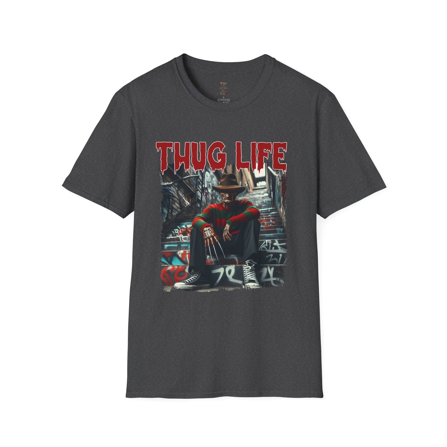 Thug Life Freddy Unisex Softstyle T-Shirt