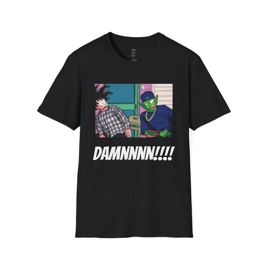 DBZ + Friday Damnnnn!!!!  Softstyle T-Shirt