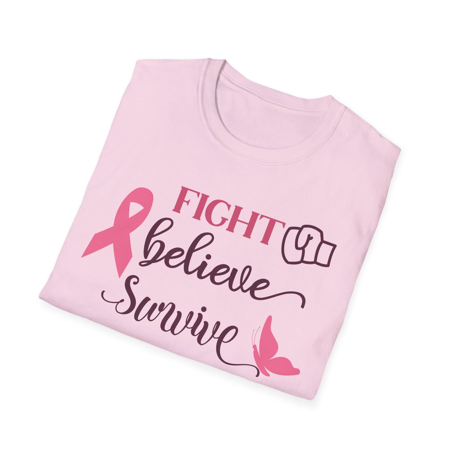 Fight Believe Survive Softstyle T-Shirt