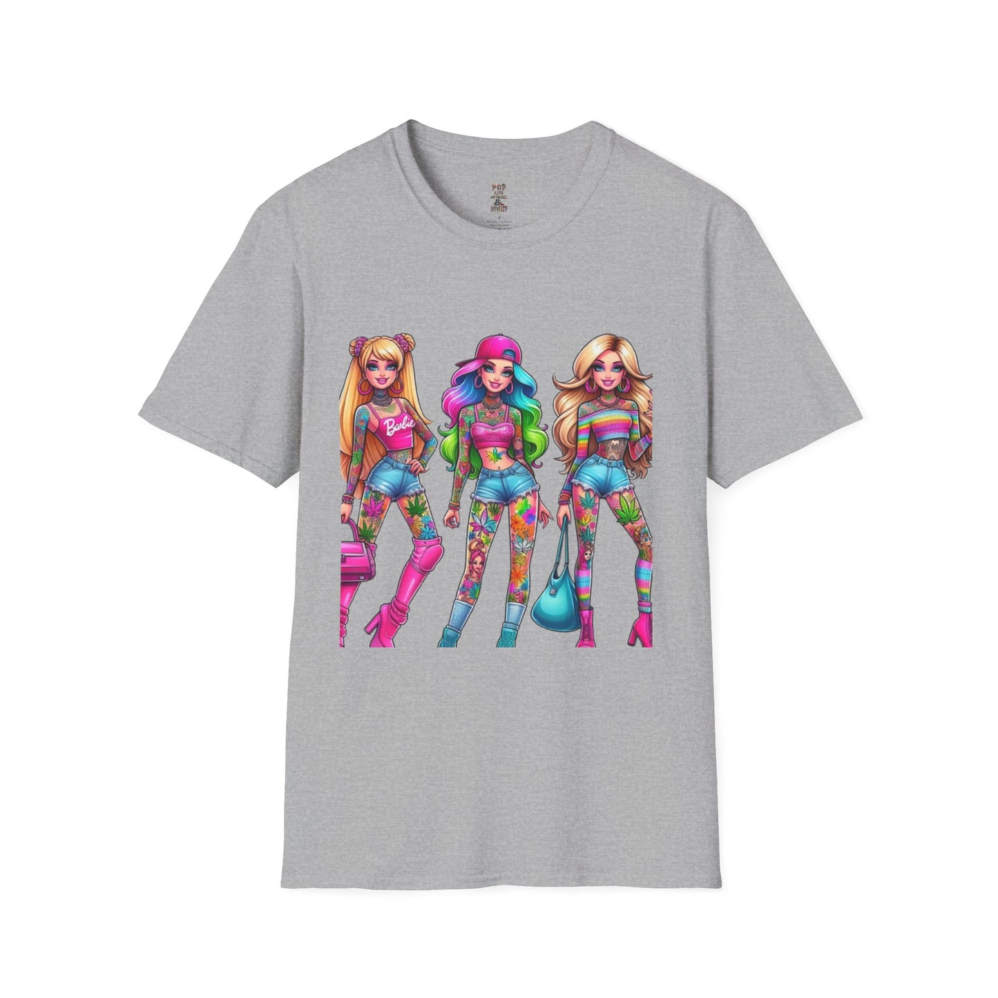 Canna Barb Unisex Softstyle T-Shirt