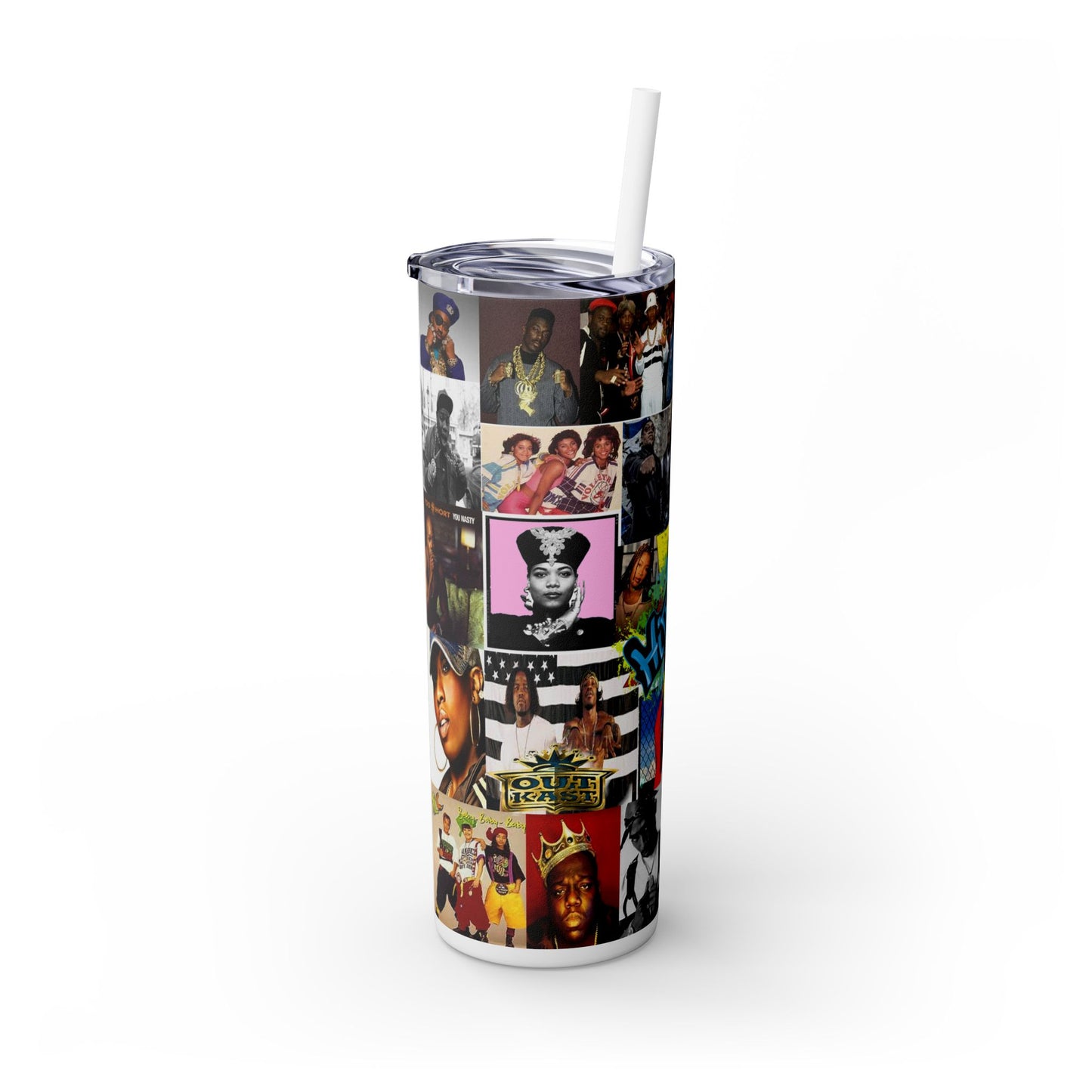 Hip Hop 50th Tumbler with Straw, 20oz