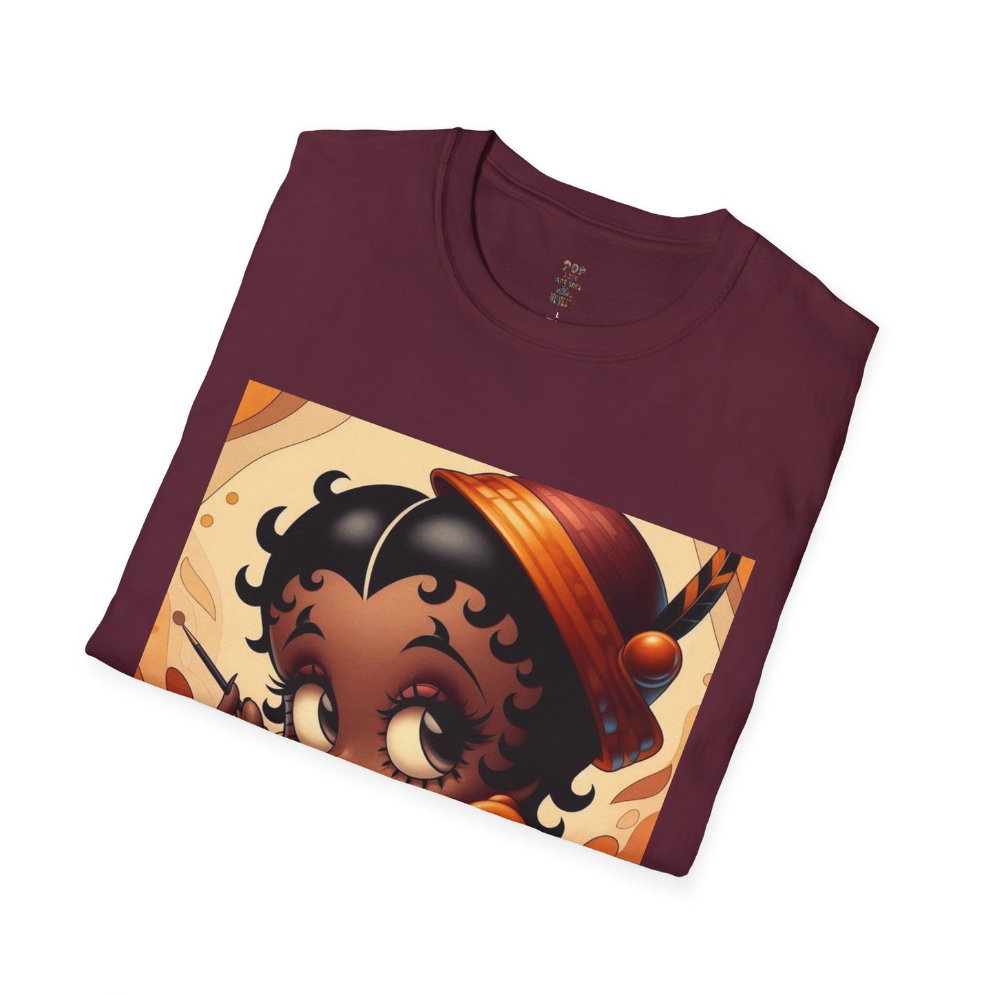 Dark Chocolate Betty Softstyle T-Shirt