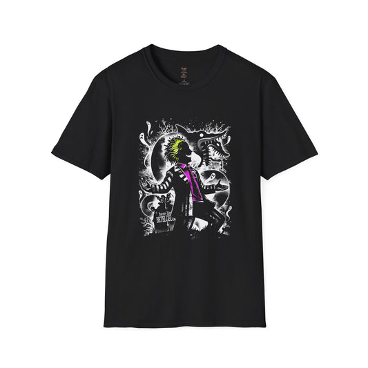 Beetlejuice Shadow Unisex Softstyle T-Shirt