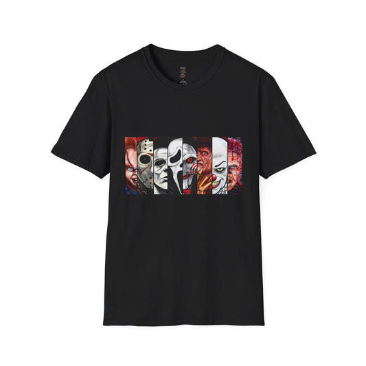 Horror Collage  Softstyle T-Shirt