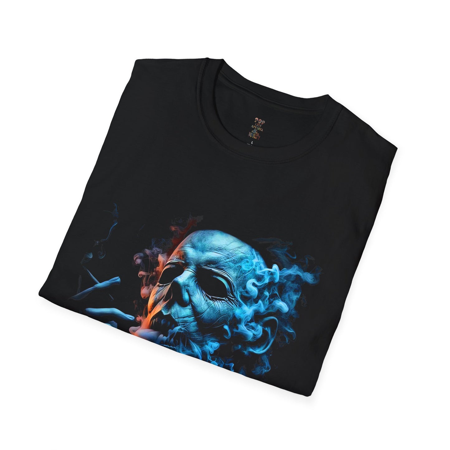 Horror Smoke Jason #2 Unisex Softstyle T-Shirt