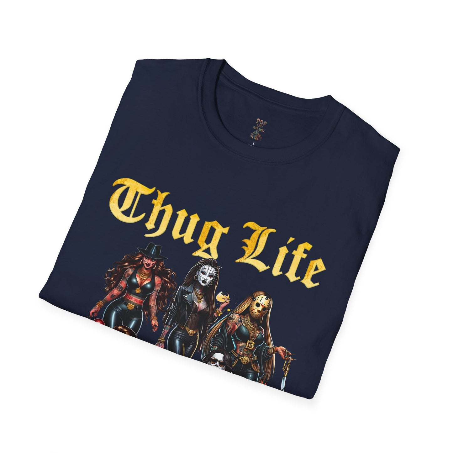 Blinged Out Thug Life Unisex Softstyle T-Shirt