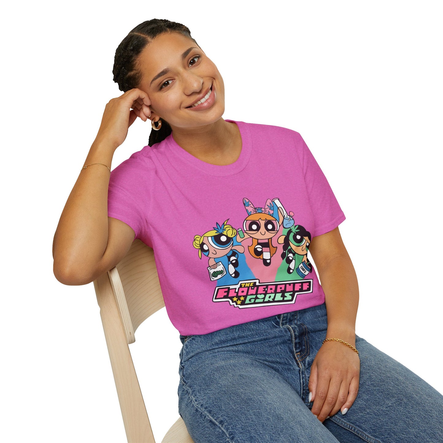 The Flowerpuff Girls Unisex Softstyle T-Shirt