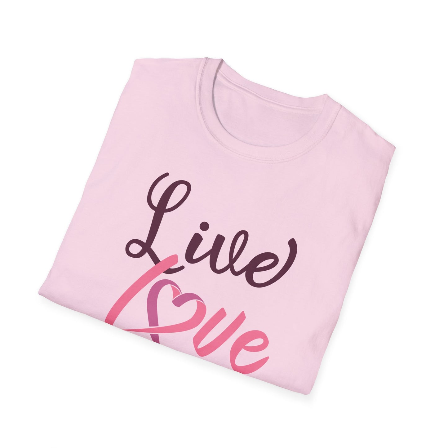 Live Love fight II Softstyle T-Shirt