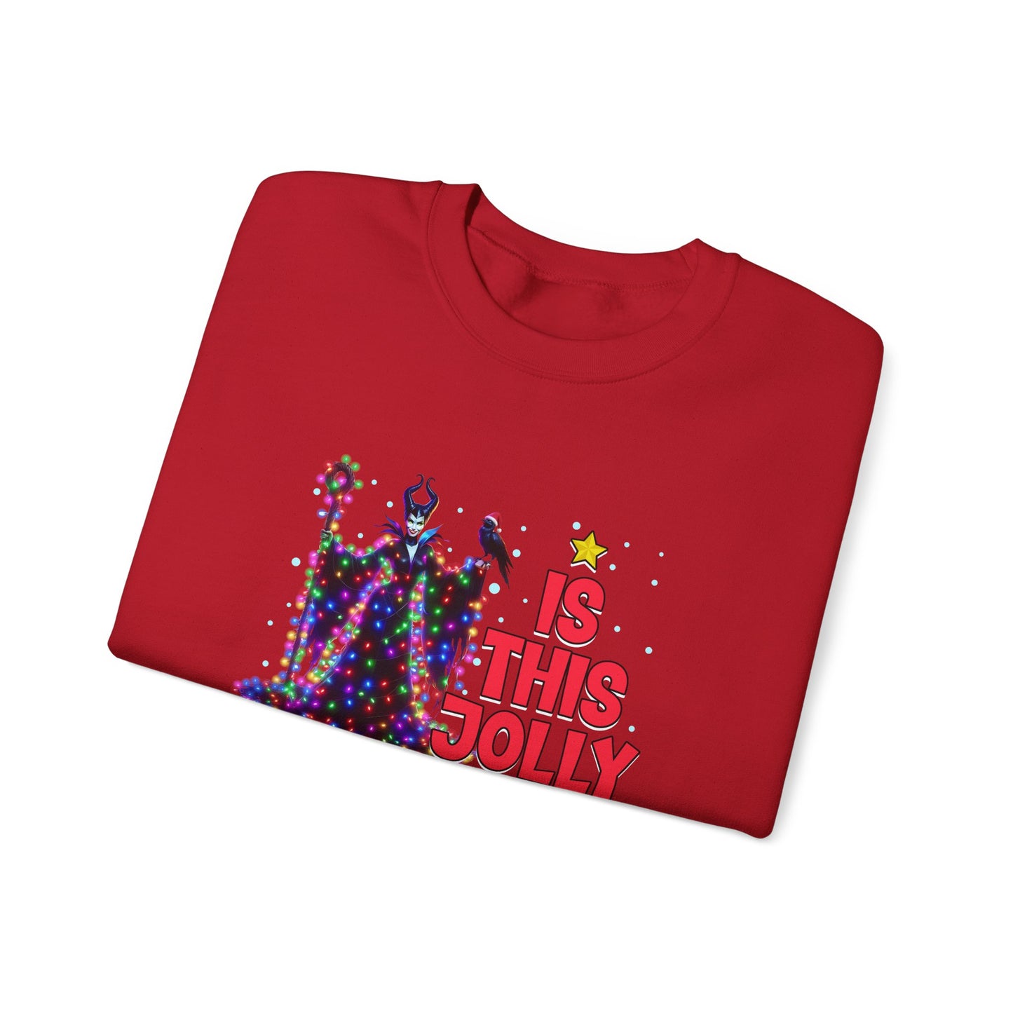 Is this Jolly Enough Unisex Heavy Blend™ Crewneck Sweatshirt