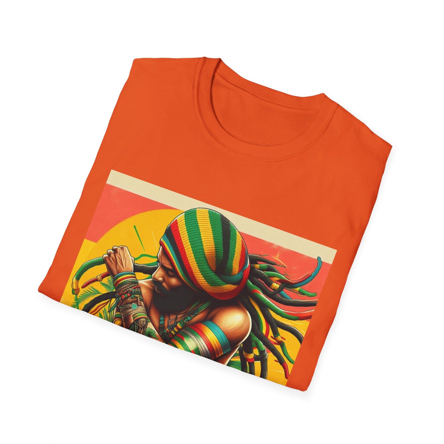 Reggae and Locs Softstyle T-Shirt