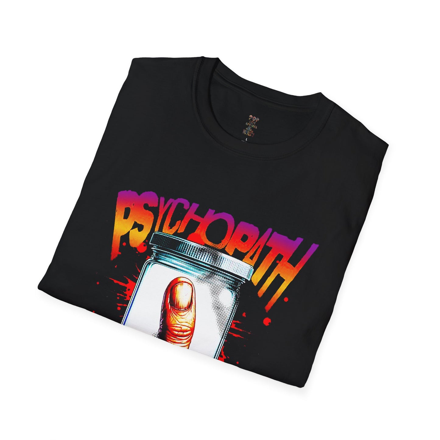 Psychopath Retro Softstyle T-Shirt