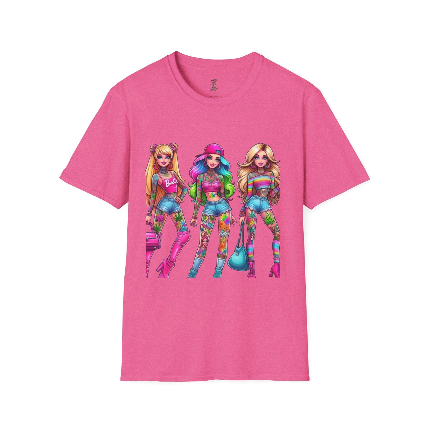 Canna Barb Unisex Softstyle T-Shirt