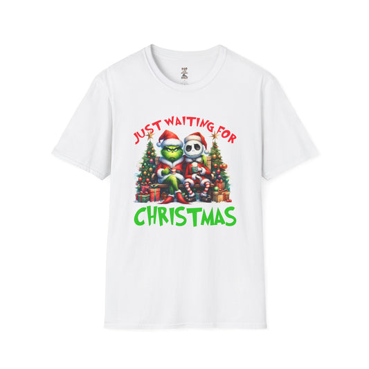 Just Waiting for Christmas Softstyle T-Shirt