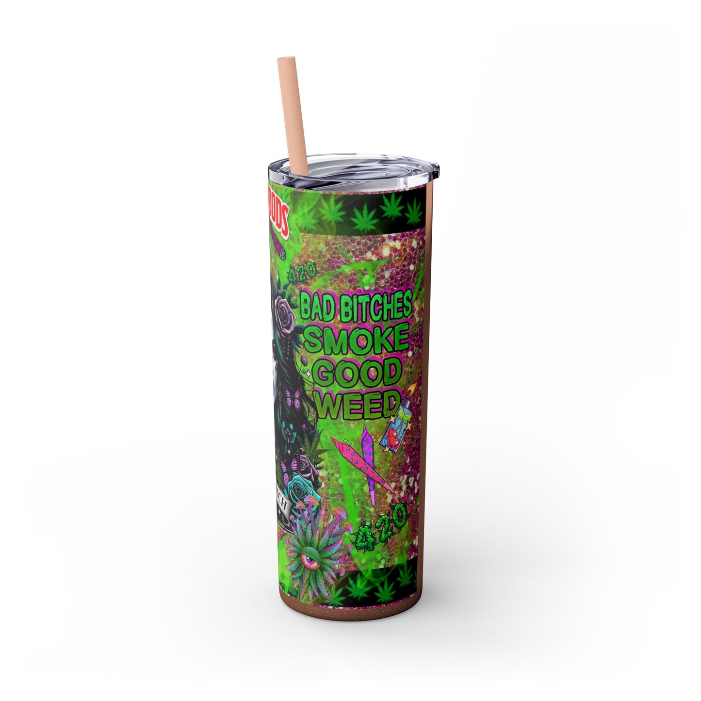 Backwoods "The Bitch" Tumbler with Straw, 20oz