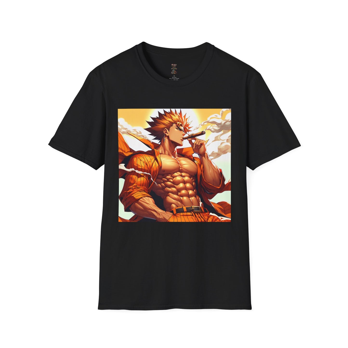 Blunted Goku High Softstyle T-Shirt