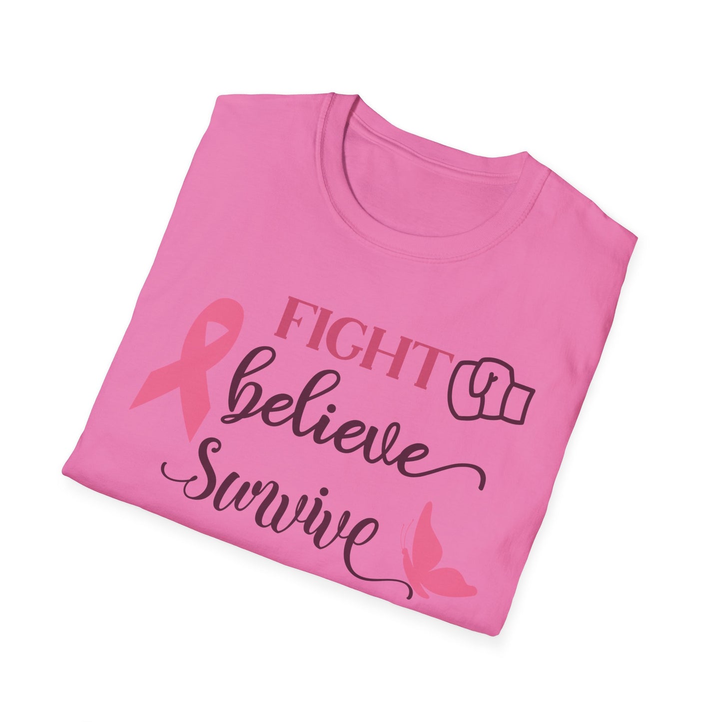 Fight Believe Survive Softstyle T-Shirt