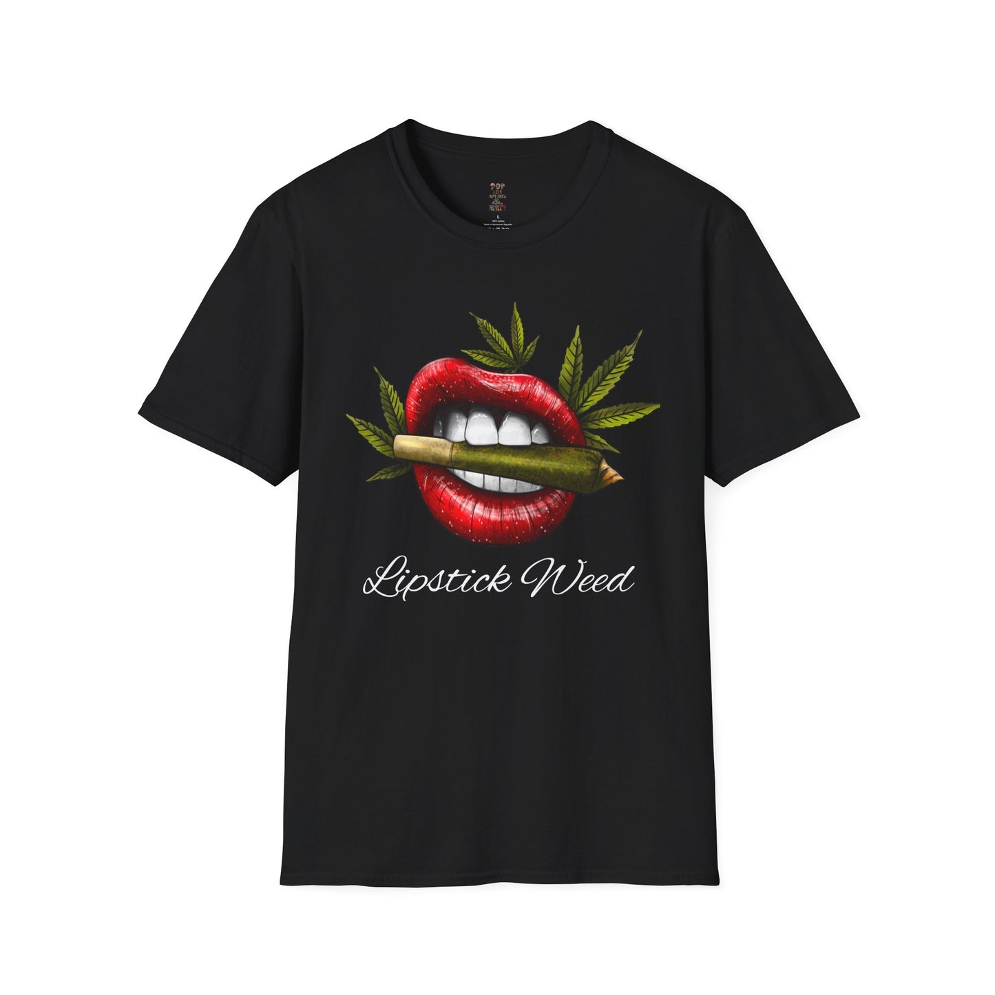 Lipstick Weed Unisex Softstyle T-Shirt