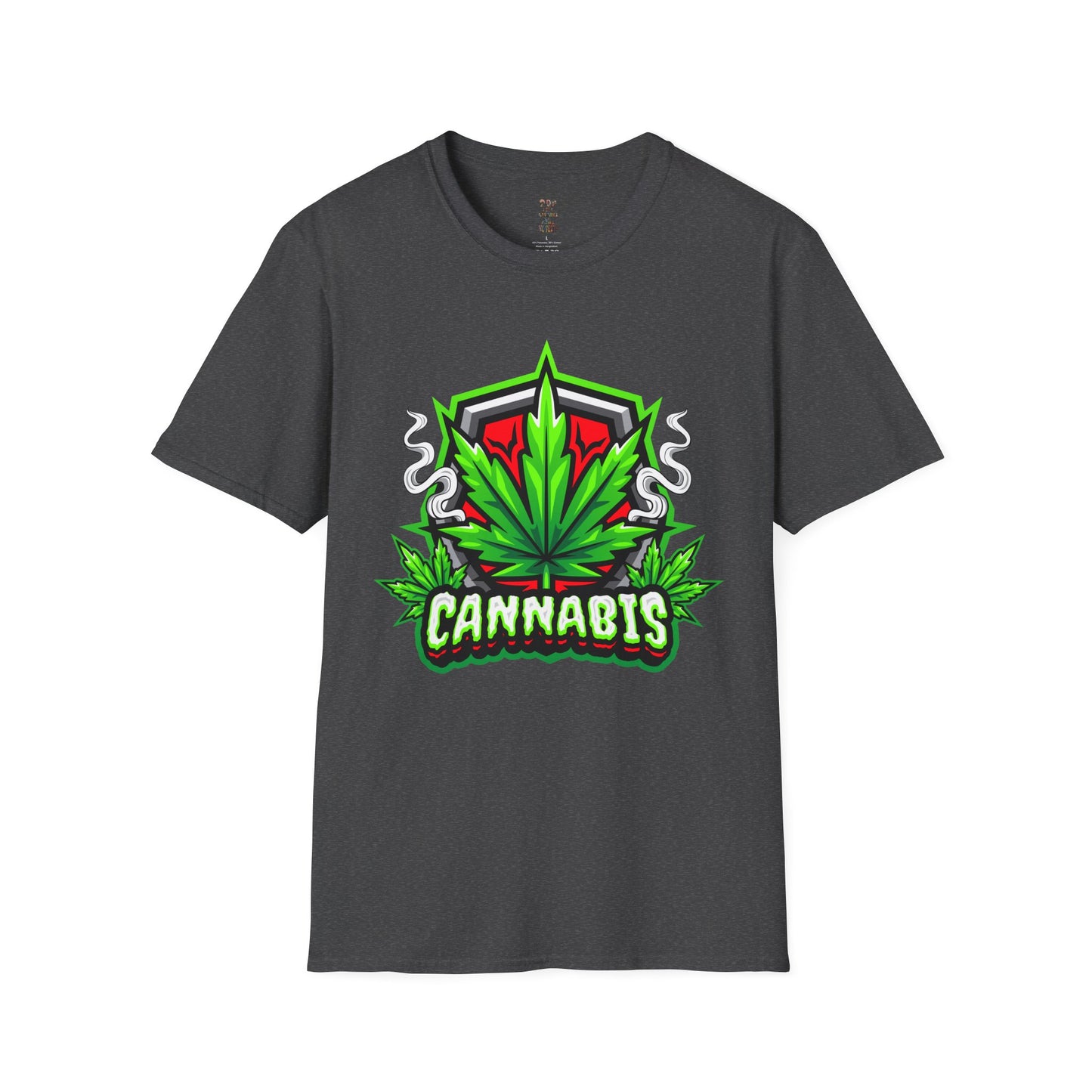 Cannabis Emblem Softstyle T-Shirt
