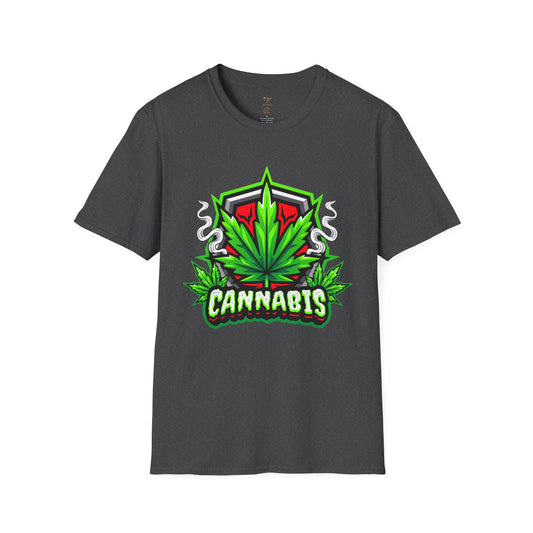 Cannabis Emblem Softstyle T-Shirt