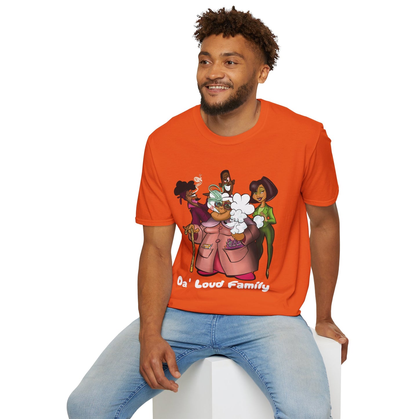 Da' Loud Family Unisex Softstyle T-Shirt