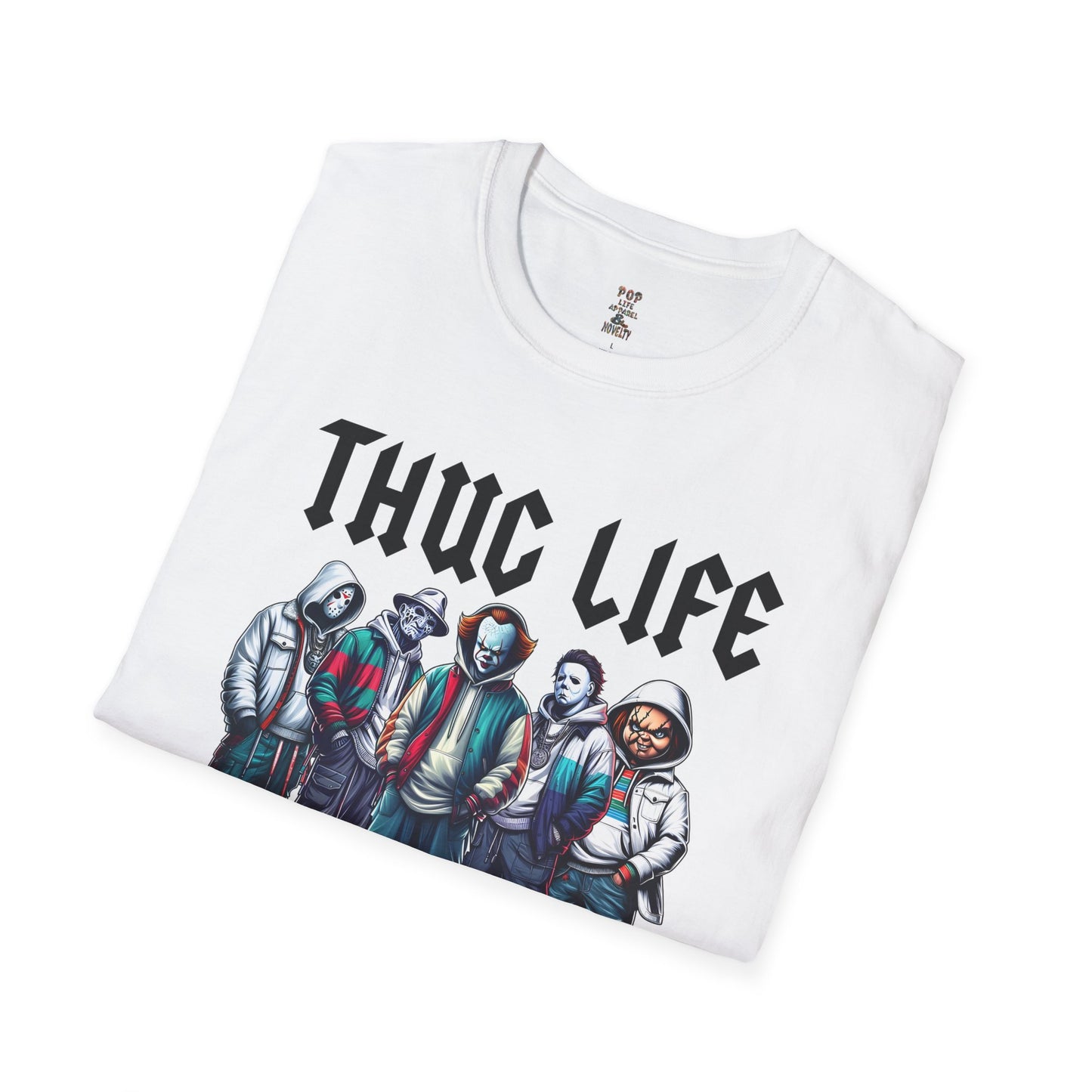 Horror Thug Life Unisex Softstyle T-Shirt