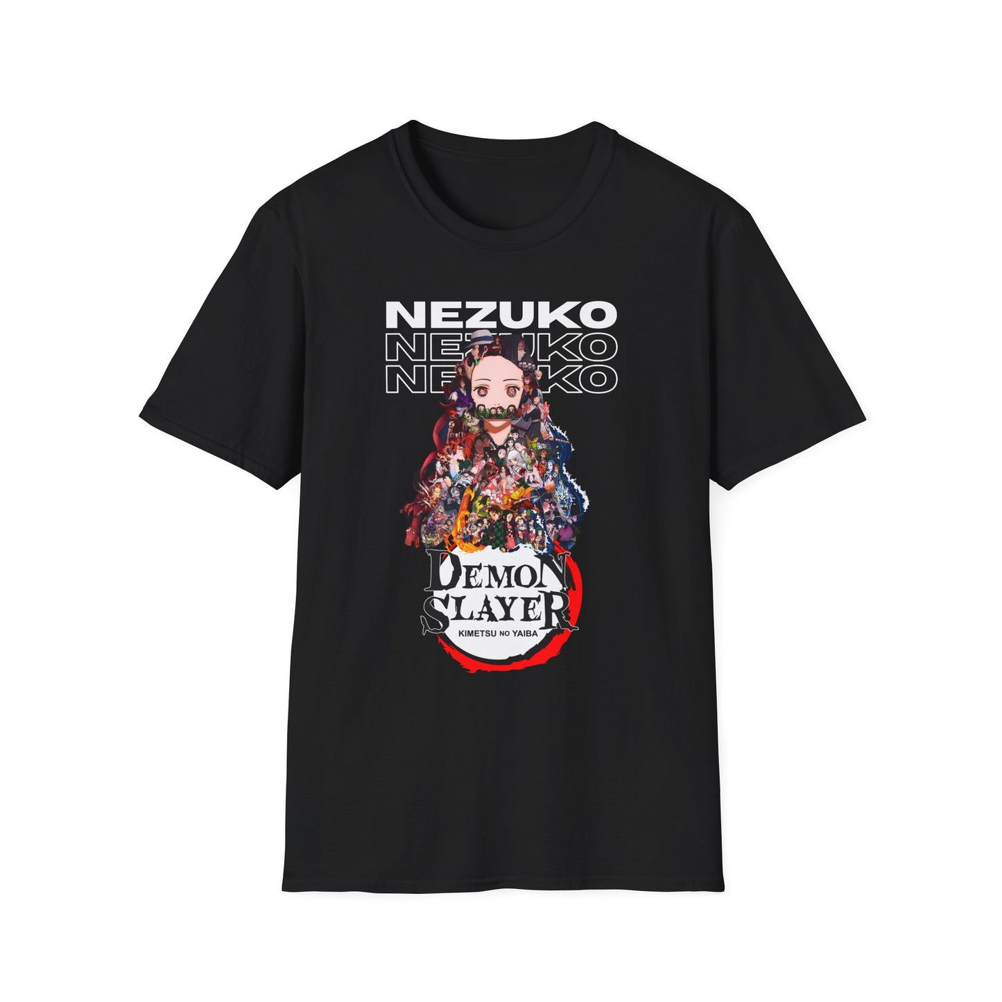 Demon Slayer Nezuko Collage Softstyle T-Shirt