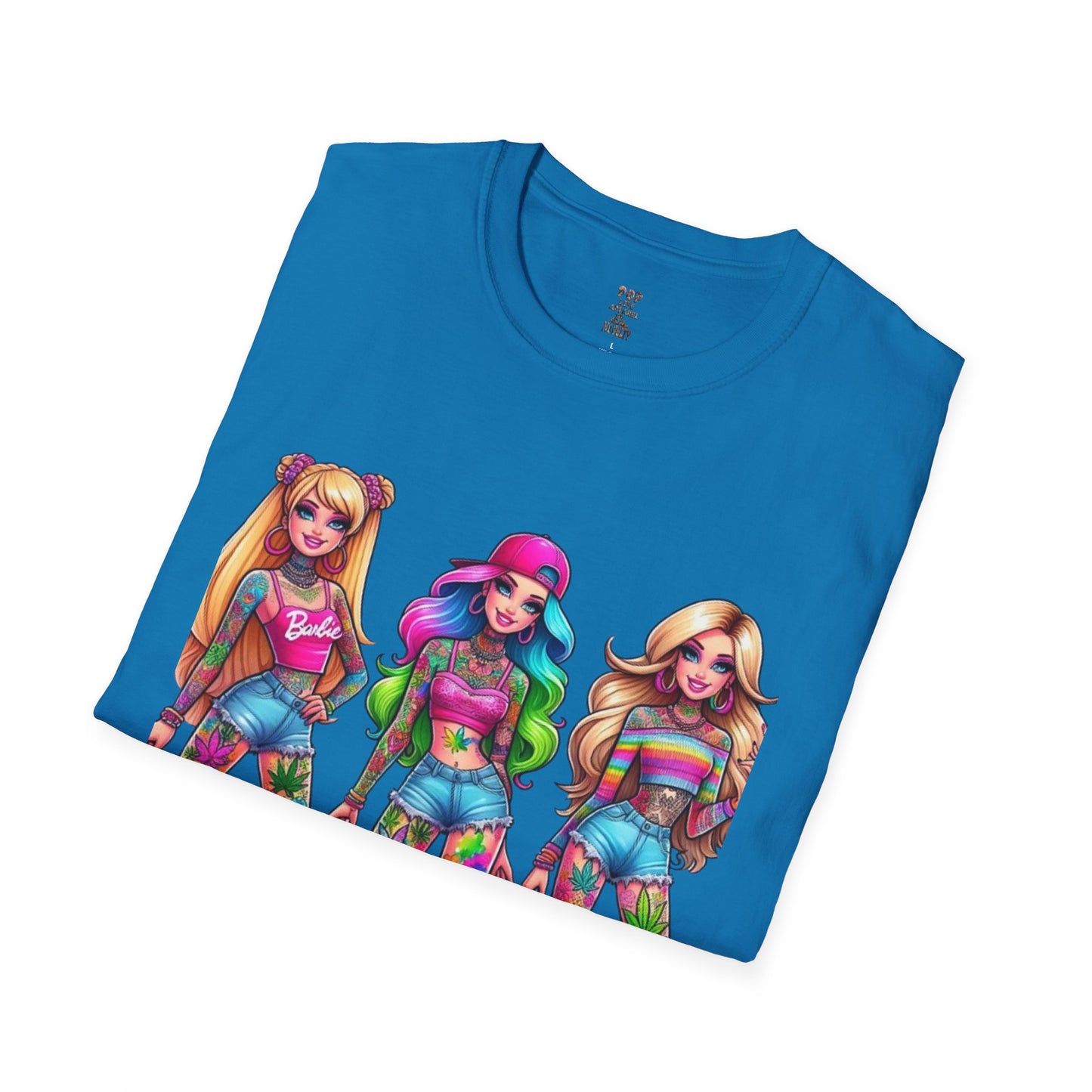 Canna Barb Unisex Softstyle T-Shirt