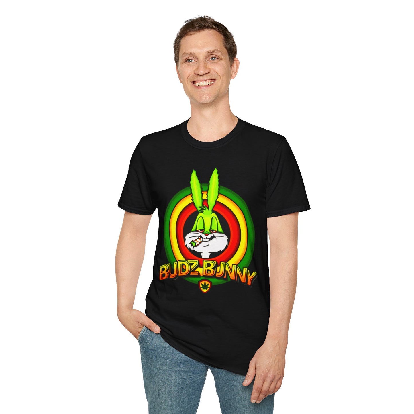 Budz Bunny Unisex Softstyle T-Shirt