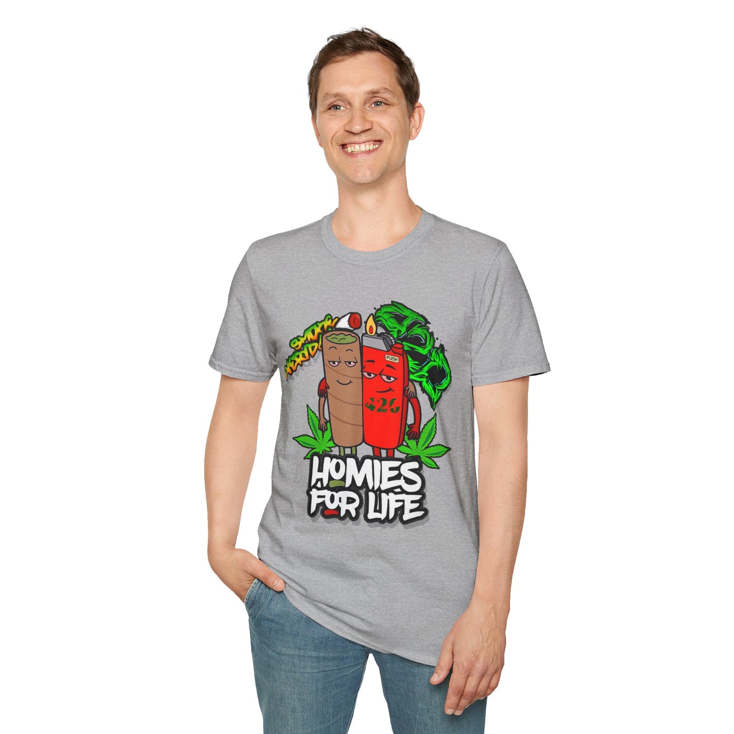 Homies for Life Softstyle T-Shirt