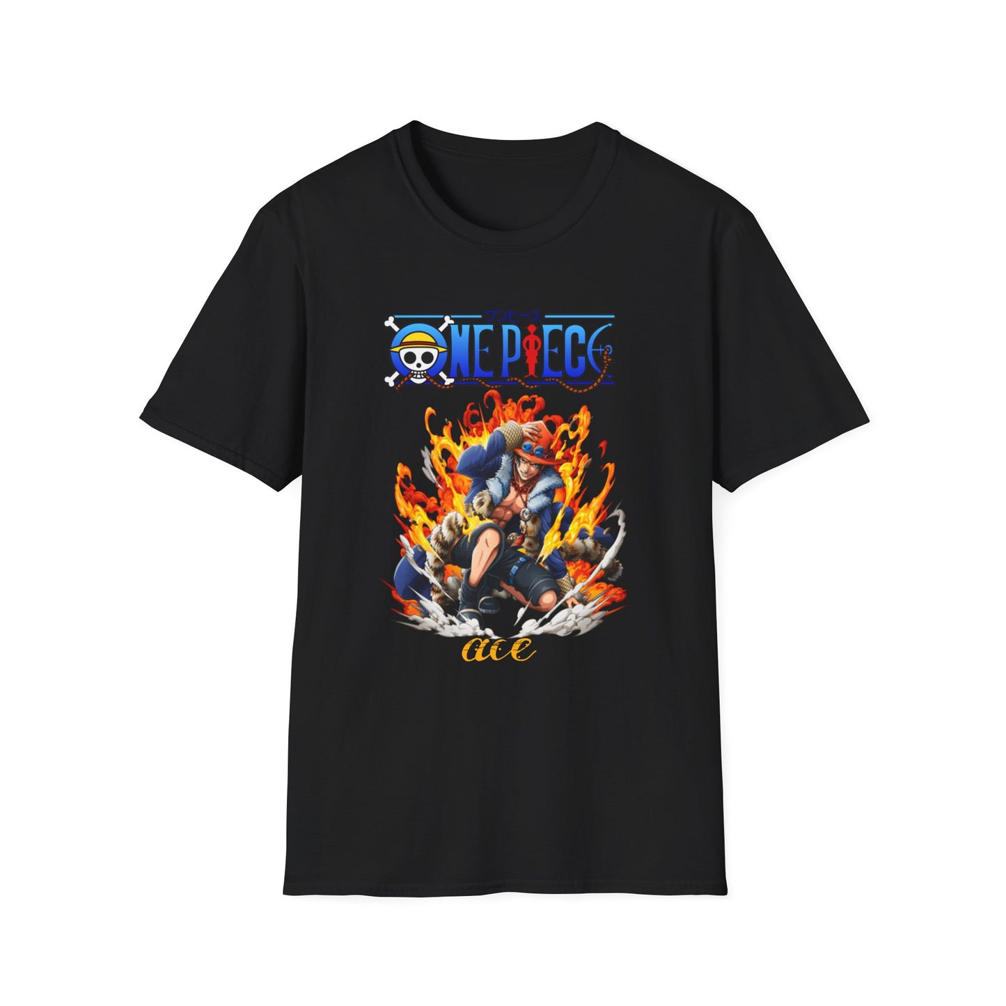 One Piece Ace Softstyle T-Shirt