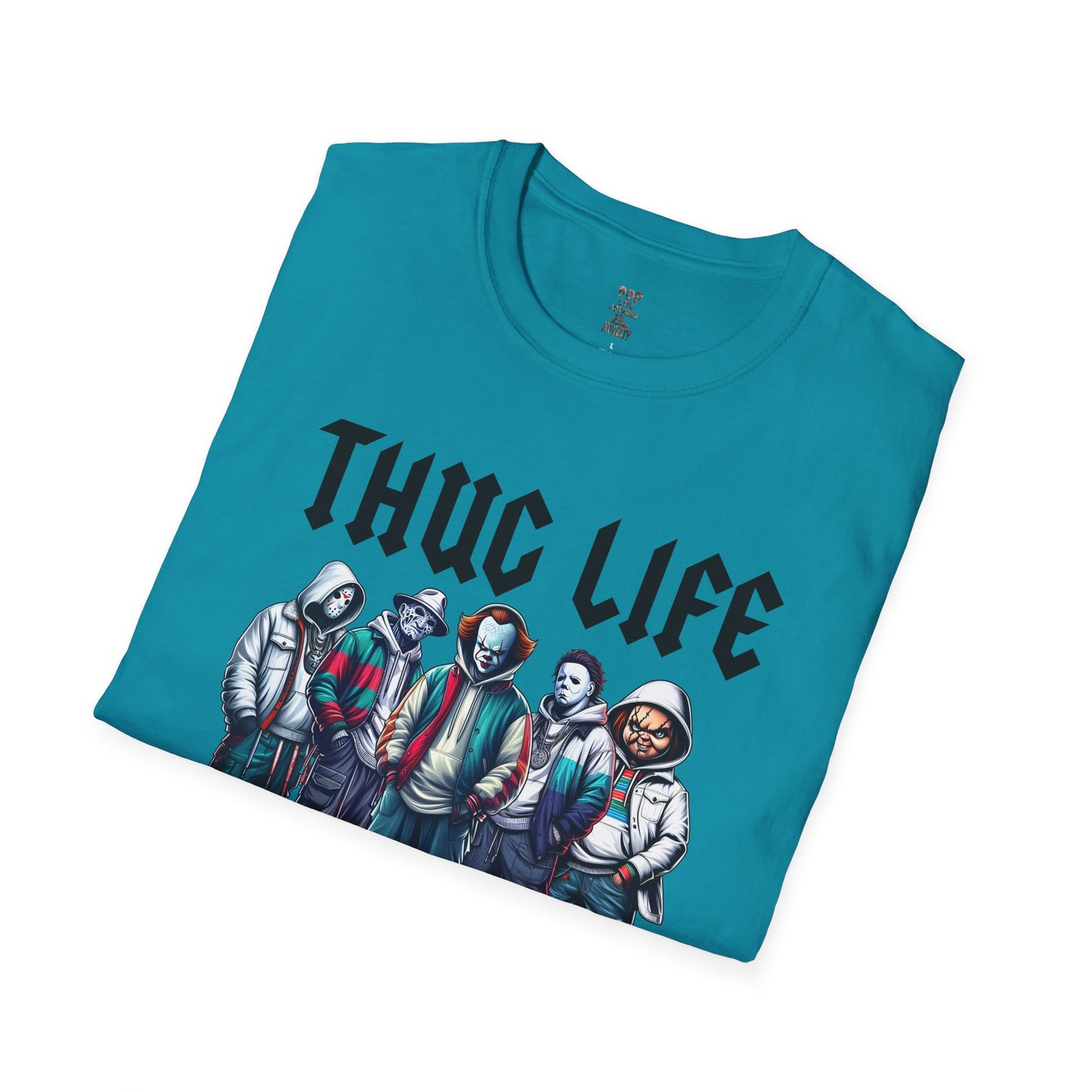 Horror Thug Life Unisex Softstyle T-Shirt