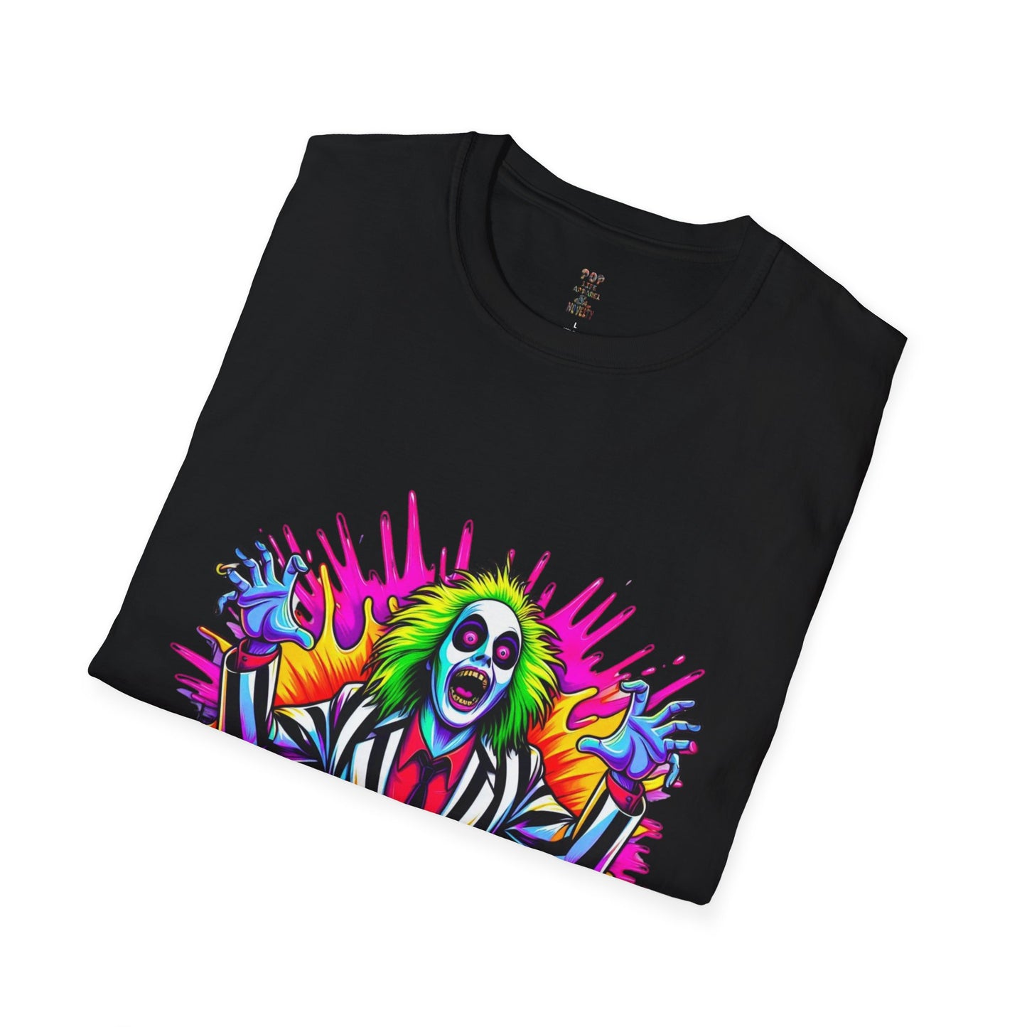 Neon Beetlejuice Unisex Softstyle T-Shirt