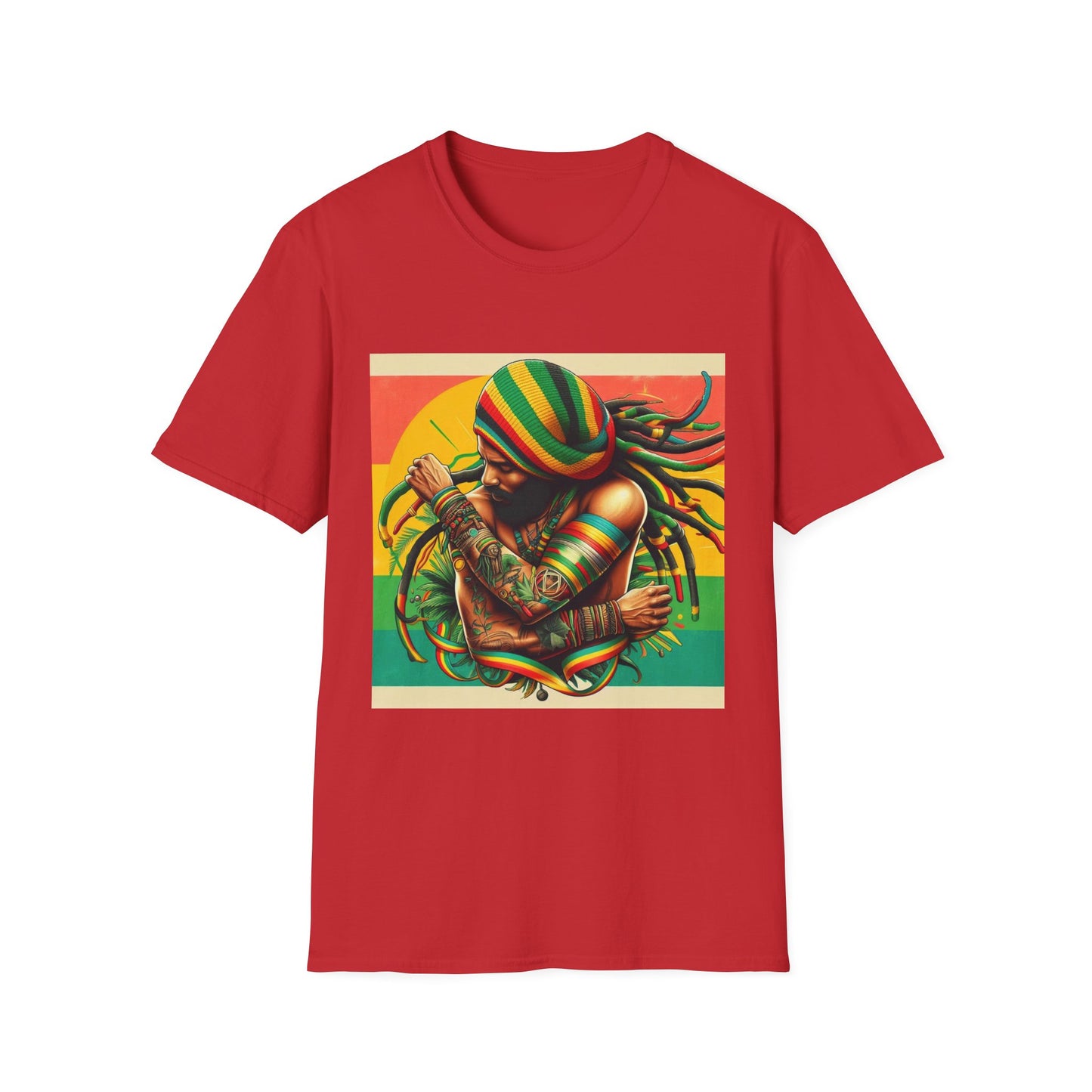 Reggae and Locs Softstyle T-Shirt