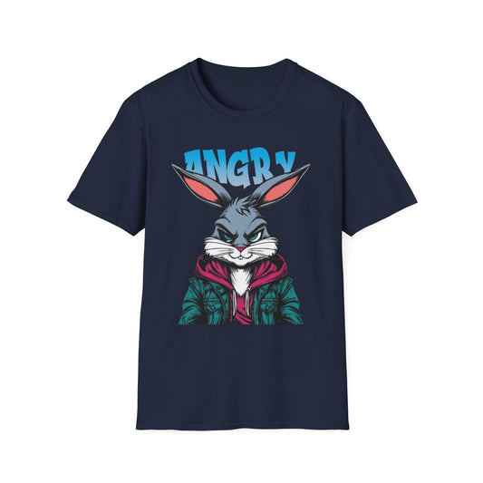 Angry Bunny Softstyle T-Shirt