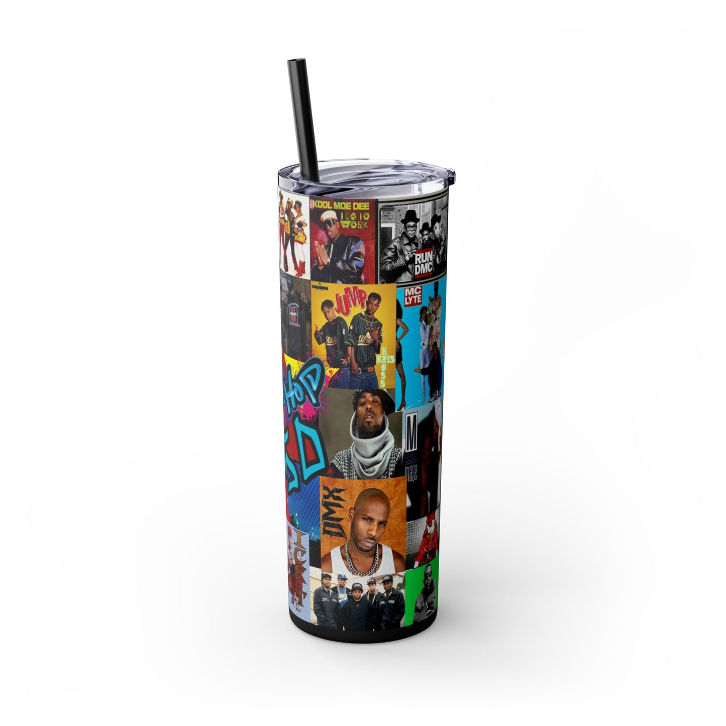 Hip Hop 50th Tumbler with Straw, 20oz