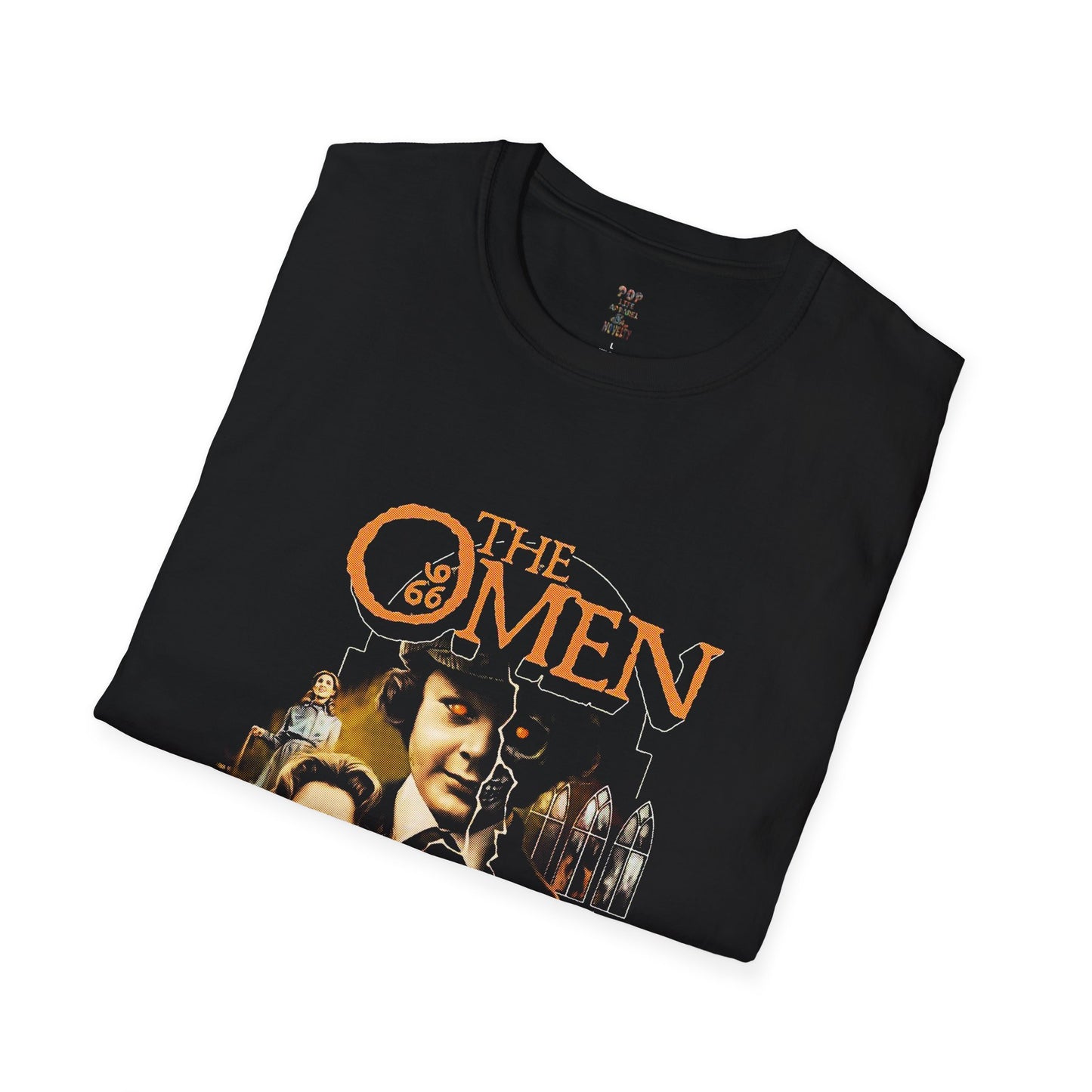 Retro The Omen Movie Promo Unisex Softstyle T-Shirt