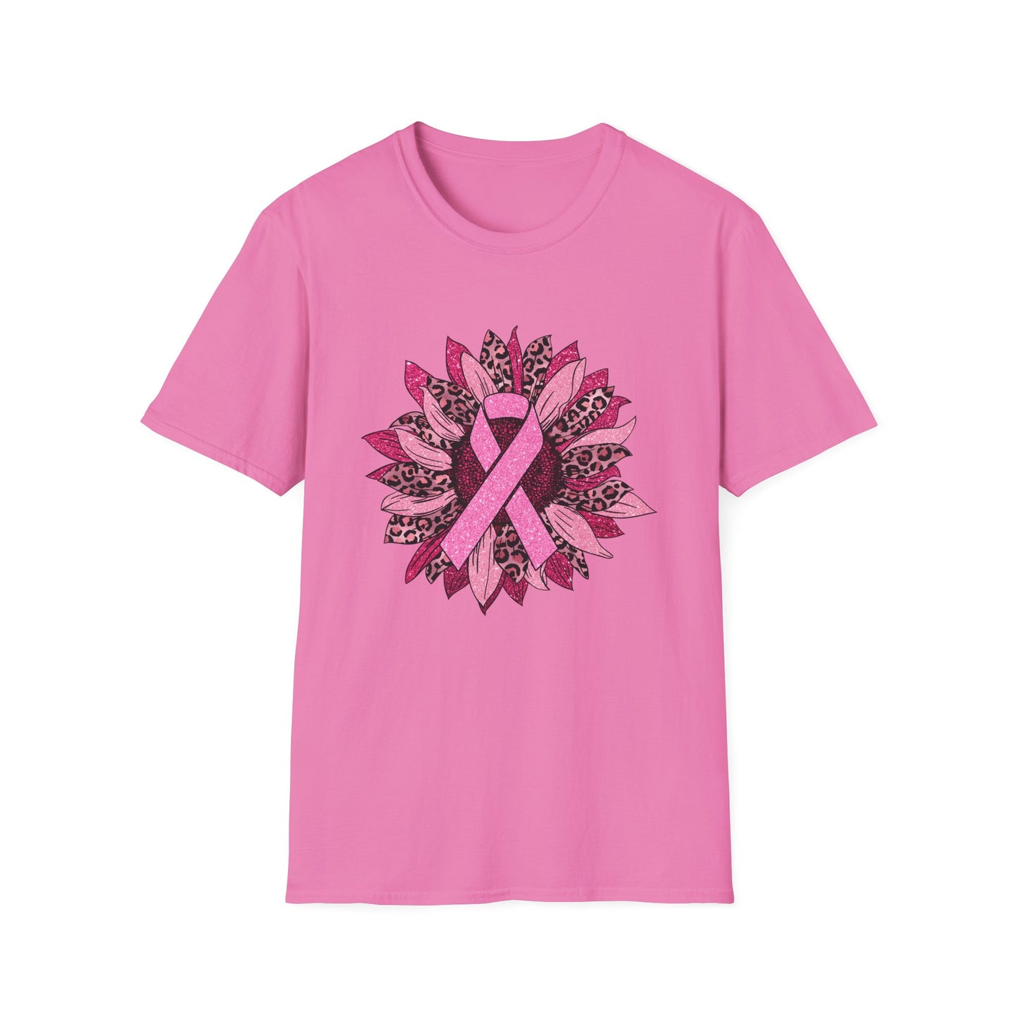 Cancer Sunflower Softstyle T-Shirt