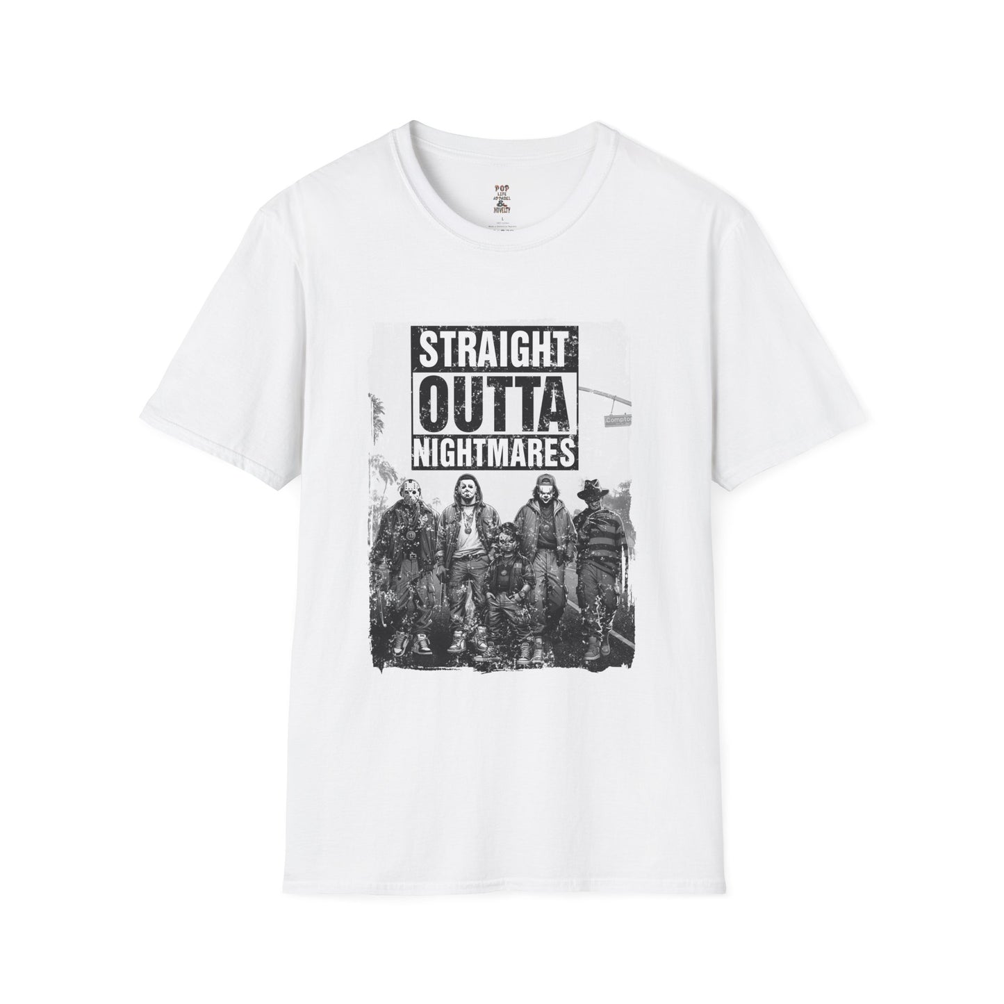 Straight Outta Nightmares Unisex Softstyle T-Shirt