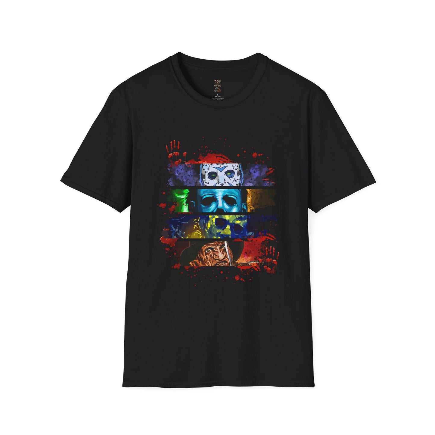 Villian Collage Unisex Softstyle T-Shirt